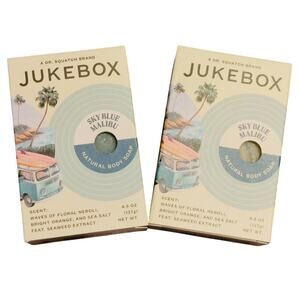 Dr. Squatch Jukebox natural soap Sky Blue Malibu